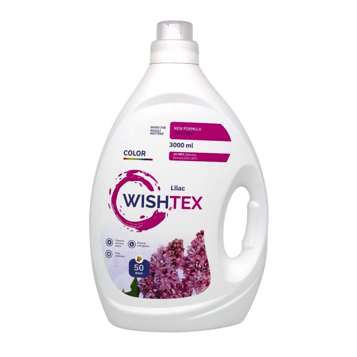 Засіб для прання WishTex Color Lilac 3 л (50 прань)